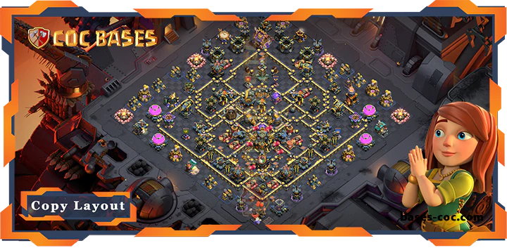 Top War Base TH17 with Link, Anti 3 Star Layout - Clash of Clans (241) 5 Top War Base TH17 with Link, Anti 3 Star Layout - Clash of Clans (241)
