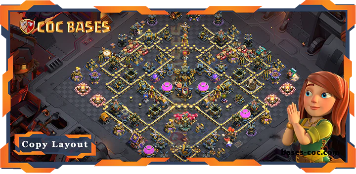 Top War Base TH17 with Link, Anti 3 Star Layout - Clash of Clans (245) 1 Top War Base TH17 with Link, Anti 3 Star Layout - Clash of Clans (245)