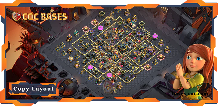 Top War Base TH17 with Link, Anti 3 Star Layout - Clash of Clans (253) 5 Top War Base TH17 with Link, Anti 3 Star Layout - Clash of Clans (253)
