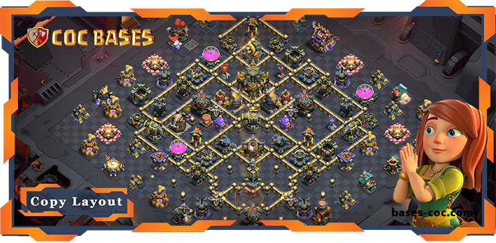 Top War Base TH17 with Link, Anti 3 Star Layout - Clash of Clans (275) 7 Top War Base TH17 with Link, Anti 3 Star Layout - Clash of Clans (275)