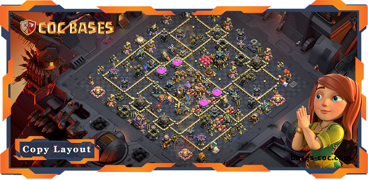 Top War Base TH17 with Link, Defense Layout - Clash of Clans (341) 1 Top War Base TH17 with Link, Defense Layout - Clash of Clans (341)