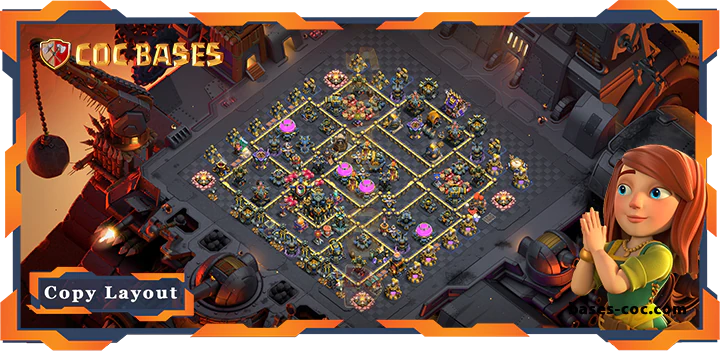 Top War Base TH17 with Link, Hybrid, Defense Layout - Clash of Clans (229) 5 Top War Base TH17 with Link, Hybrid, Defense Layout - Clash of Clans (229)