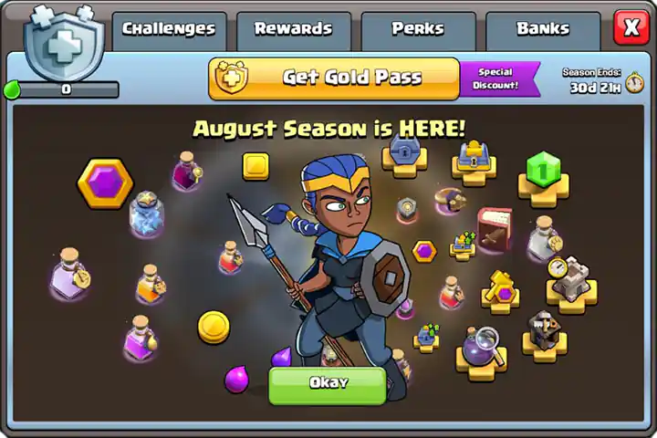 Welcome Clash-A-Rama August Season - Clash of Clans