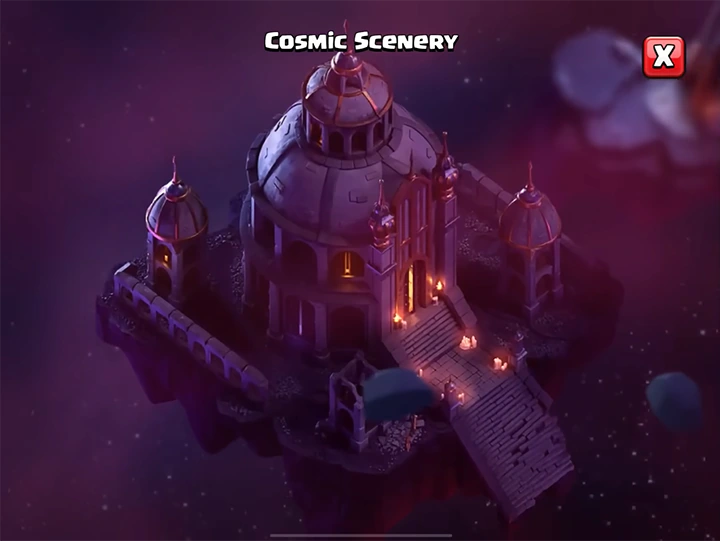 Clash O Ween October Season 2025 Clash of Clans 47 03 Cosmic Scenery - Clash O Ween October Season 2025