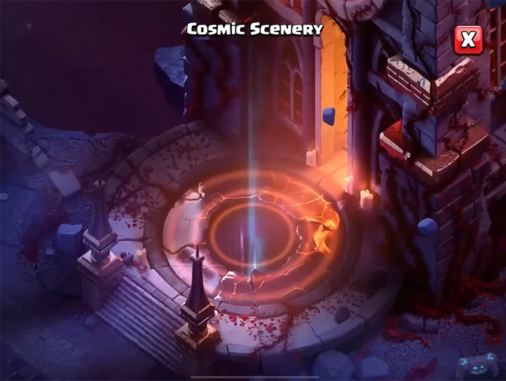 Clash O Ween October Season 2025 Clash of Clans 49 05 Cosmic Scenery - Clash O Ween October Season 2025