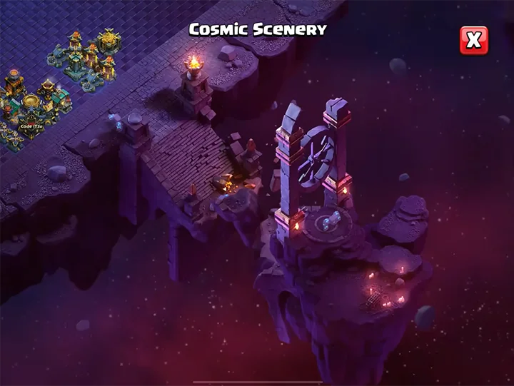 Clash O Ween October Season 2025 Clash of Clans 51 07 Cosmic Scenery - Clash O Ween October Season 2025