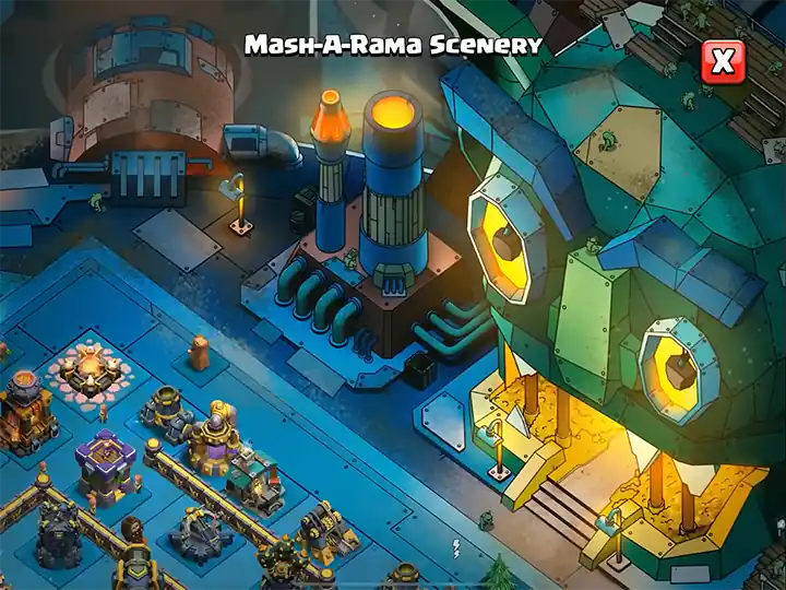 Mash A Rama Season September 2025 - Clash of Clans 49 Mash-A-Rama Scenery of Season September 2025 - 04