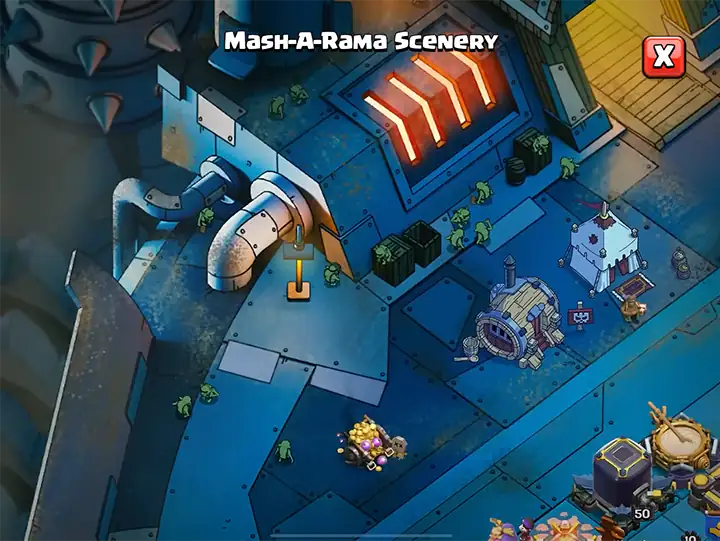 Mash A Rama Season September 2025 - Clash of Clans 51 Mash A Rama Scenery of Season September 2025 06