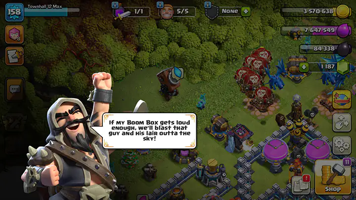 Событие «Космический рок» — Октябрь 2025 в Clash of Clans 10 08 Intro of Cosmic Rock Event October 2025