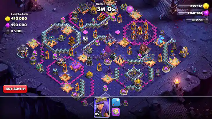 Cosmic Calamity Challenge October 2025 Base Layout - Clash of Clans