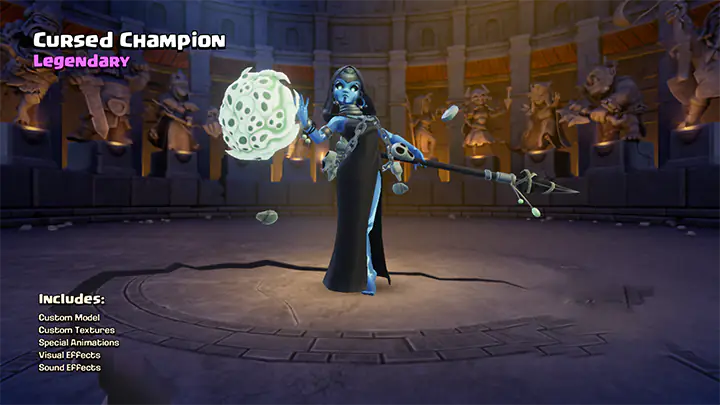 Clash O Ween Октябрьский сезон 2025 - Clash of Clans 60 Cursed Champion - Clash of Clans (03)