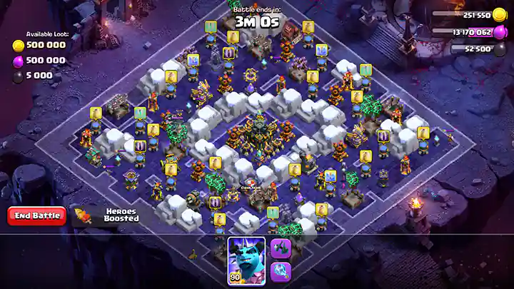 Fully Staffed Challenge Layout Clash of Clans