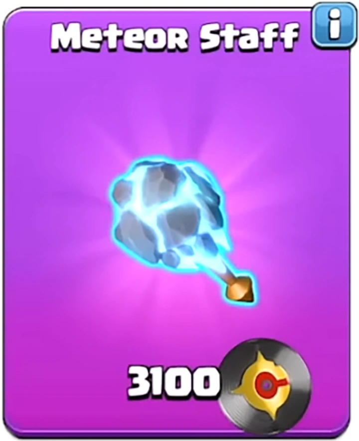 Событие «Космический рок» — Октябрь 2025 в Clash of Clans 61 Meteor Staff - New Epic Equipment for Minion Prince released in October 2025 - Clash of Clans