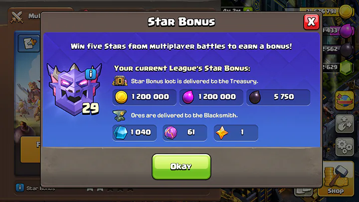 New Star Bonus Screen Preview after October 2025 update
