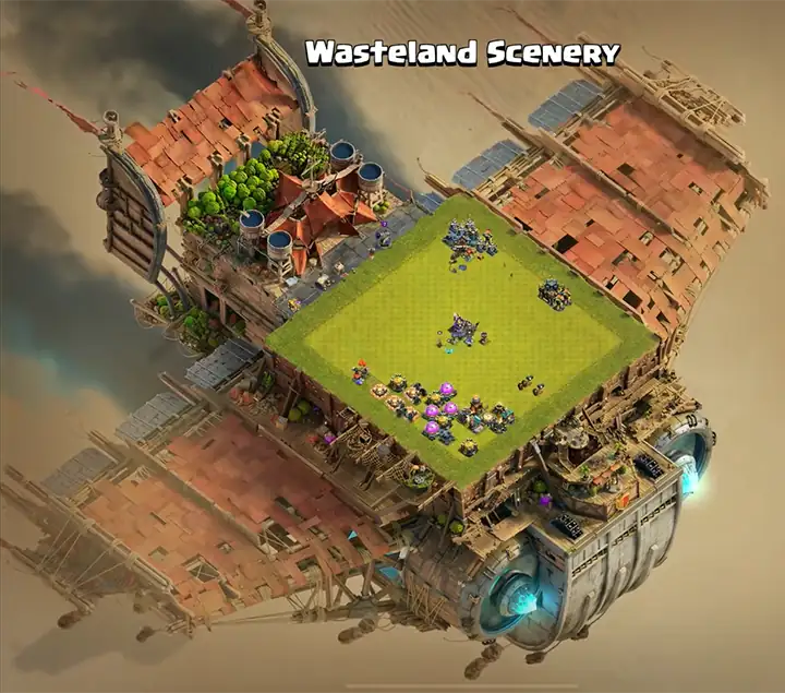 Das Ödland Saison November 2025 - Clash of Clans 52 New Wasteland Sceery 01 - November Season 2025 Clash of Clans