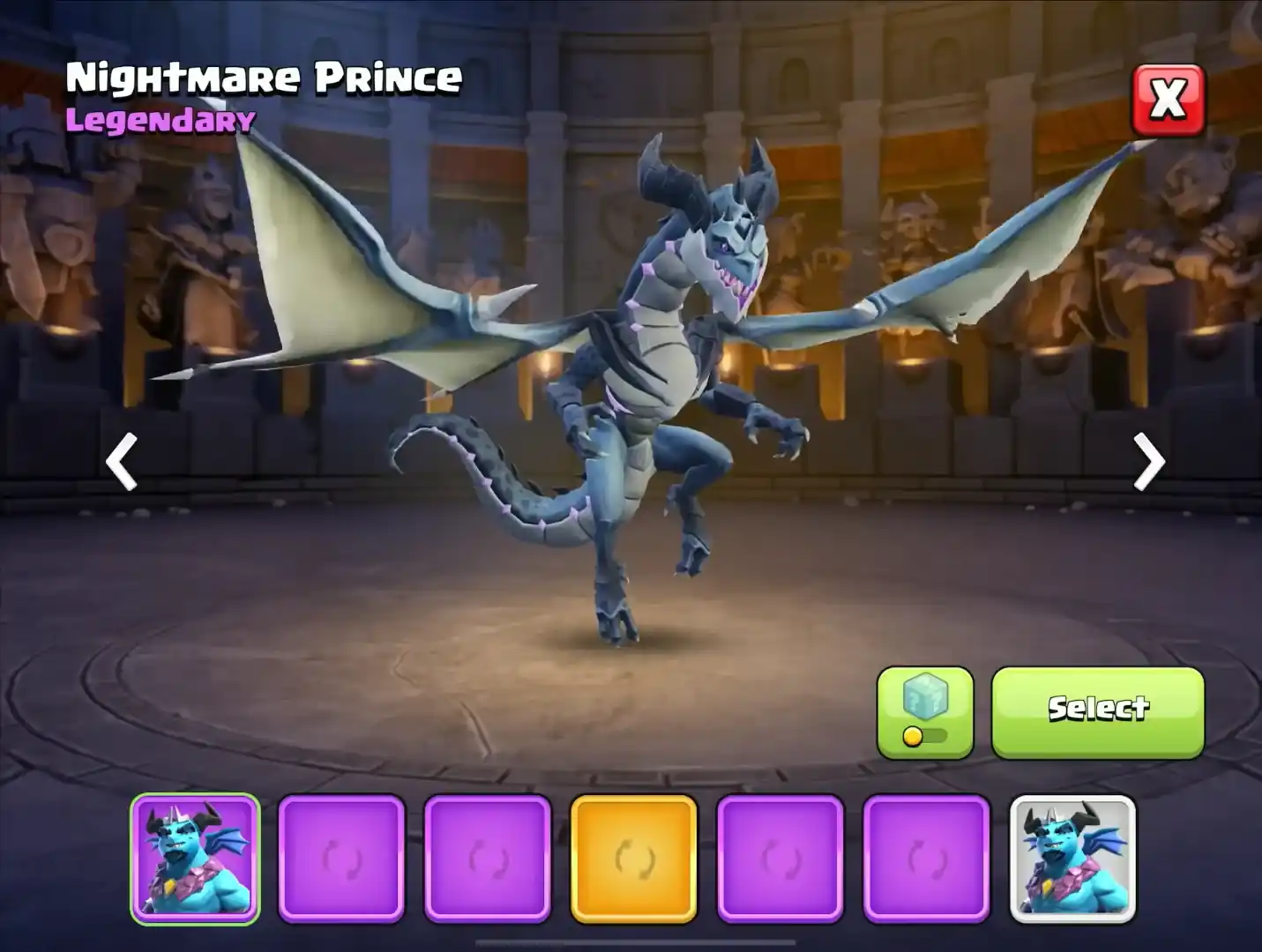 Clash O Ween October Season 2025 Clash of Clans 57 Nightmare Prince - New skin for Minion Prince - Clash O Ween Season October 2025