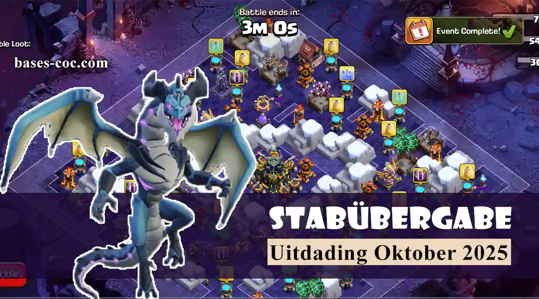 Sneak Peek #1 - Maart Update 2025 Clash of Clans 40 Stabübergabe Uitdaging Oktober 2025 - Clash of Clans