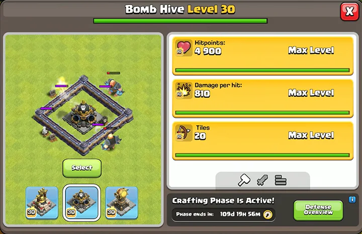 Bomb Hive - New Crafting Station Temporary Defense
