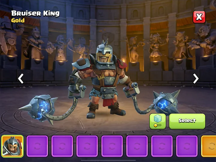 Das Ödland Saison November 2025 - Clash of Clans 73 Bruiser King - New Skin For Barbarian King - The Wastelands Season November 2025
