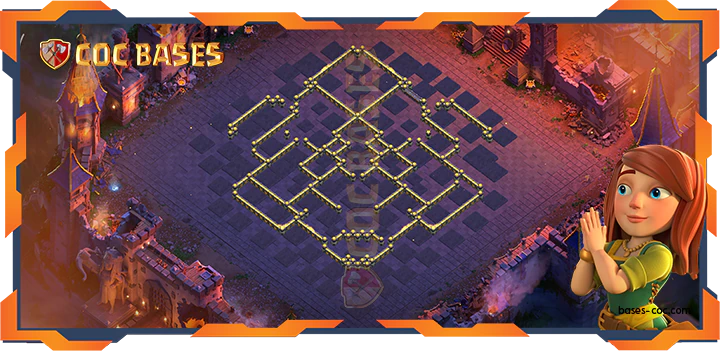 COC Bases Walls - Top Base TH18 with Link, WarCWL, Anti Air Electro Dragon, Legend League, Defense Layout - Clash of Clan