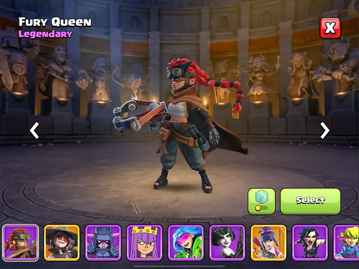 Das Ödland Saison November 2025 - Clash of Clans 74 Fury Queen - New Skin For Archer Queen - The Wastelands Season November 2025