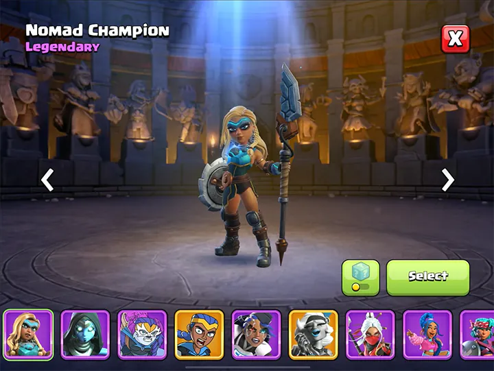 Das Ödland Saison November 2025 - Clash of Clans 76 Nomad Champion - New Skin For Royal Champion - The Wastelands Season November 2025