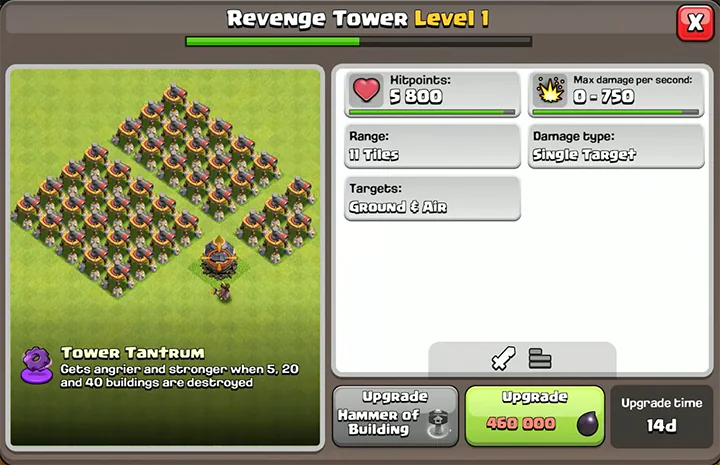 Revenge Tower Level 1