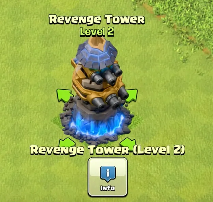 Revenge Tower Level 2 - Sneak Peek 2 November 2025 - Clash of Clans