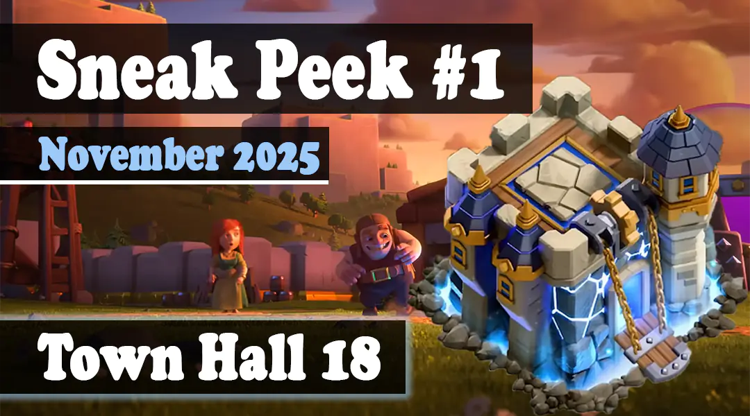 Sneak Peek 1 November 2025 - Clash of Clans