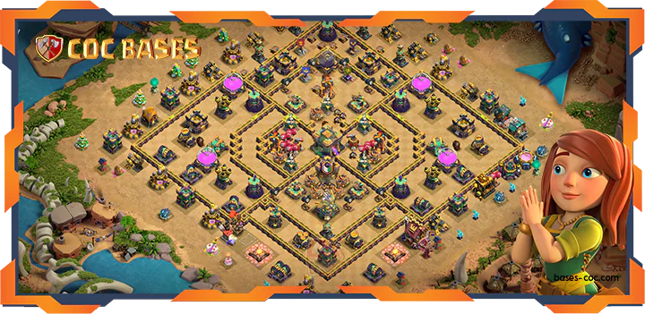Top Farming Base TH14 with link, Trophy, Anti 2 Star Layout - Clash of Clans (391)