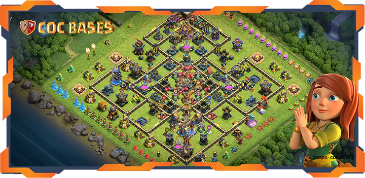 Top Farming Base TH18 with Link - Clash of Clans (25)