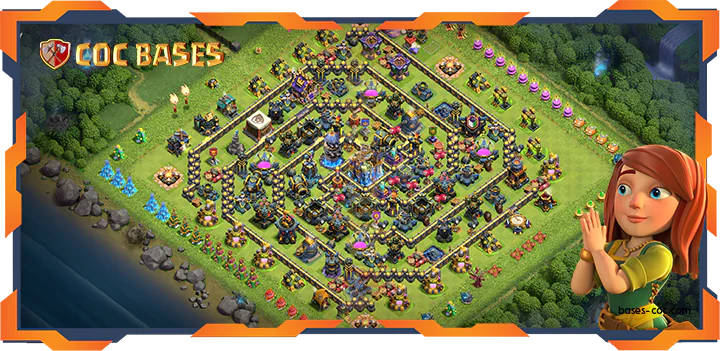 Top Farming Base TH18 with Link - Clash of Clans (43)