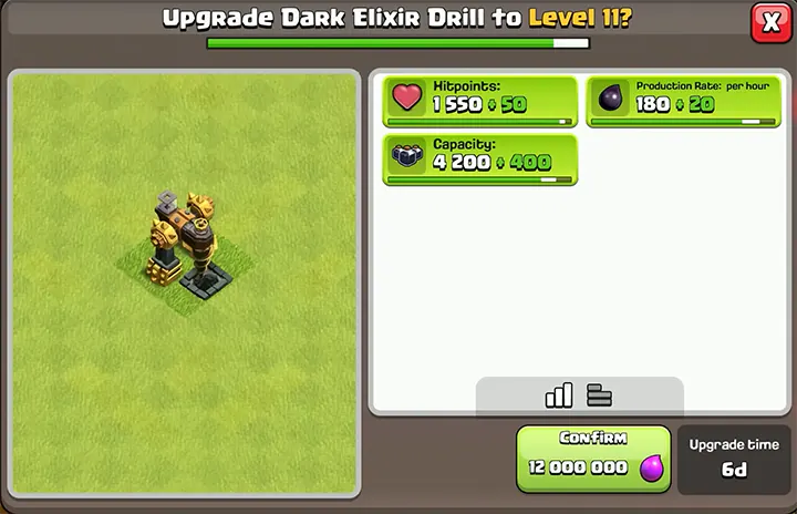Sneak Peek 1 November 2025 - Clash of Clans 25 Upgrade Dark Elixir Drill to Level 11