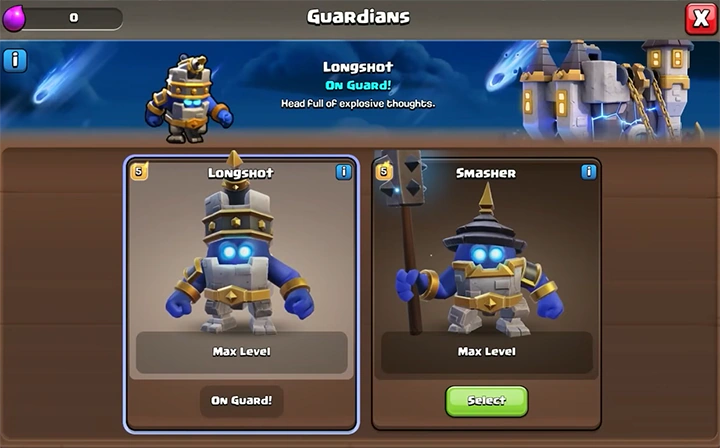Sneak Peek 1 November 2025 - Clash of Clans 15 max level of guardians at level 5