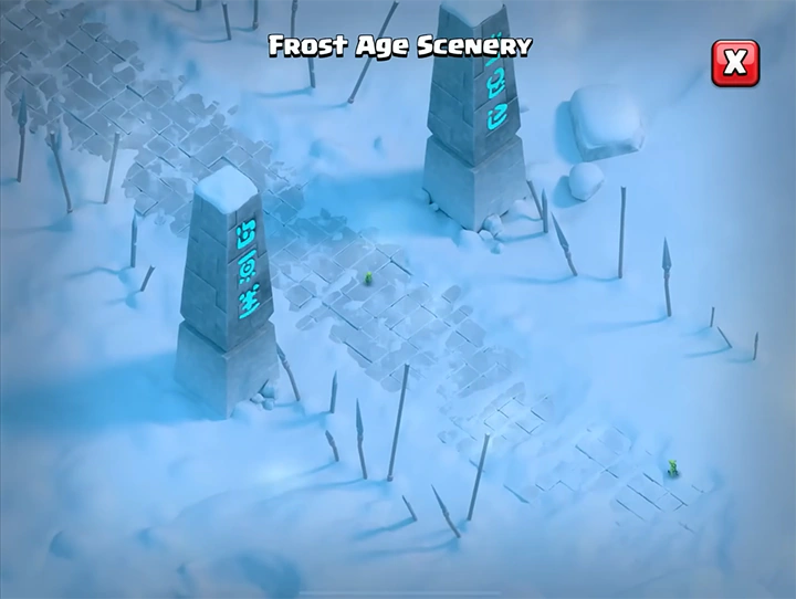 Frost Age Scenery 03 December 2025 - Clash of Clans