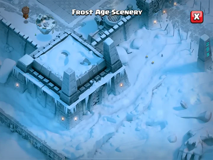 Frost Age Scenery 04 December 2025 - Clash of Clans