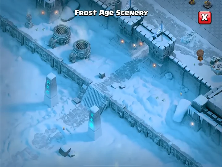 Frost Age Scenery 05 December 2025 - Clash of Clans