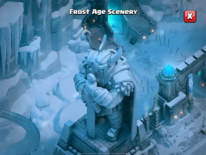 Frost Age Scenery 07 December 2025 - Clash of Clans
