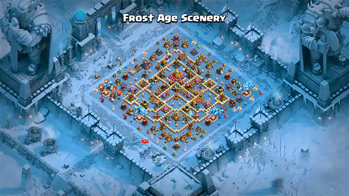 Frost Age Scenery - Clash of Clans(03)