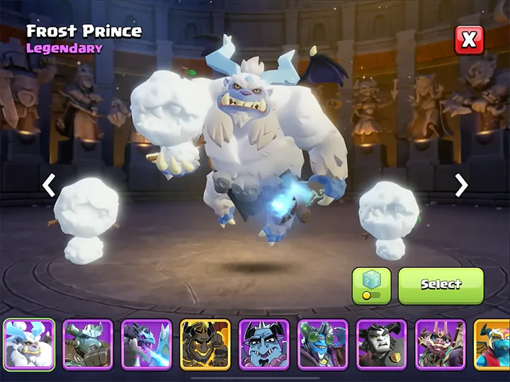 Frost Prince - New skin for Minion Prince in Frost Age Season December 2025