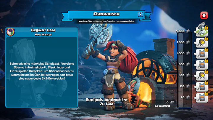 New ClaNRAUSCH Event Starts December 2025 - Clash of Clans