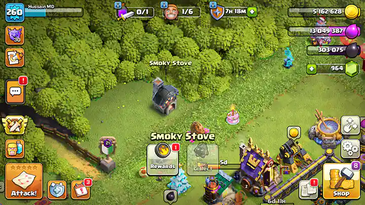 SchmelzcHAOS Event december 2025 – Clash of Clans 10 Smoky Stove Meltdown Mayhem Event December 2025 - Clash of Clans