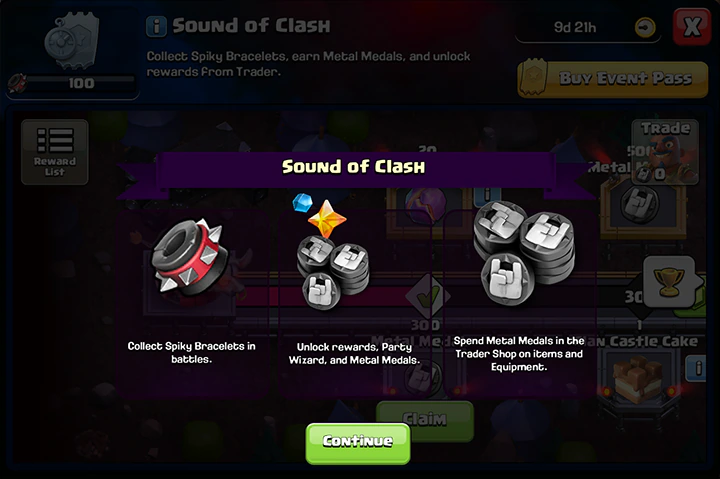 Sound of Clash Medal Event Starts April 2026 in Clash of Clans