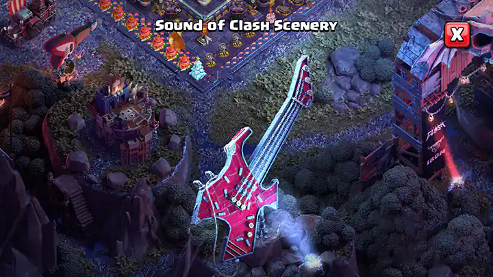Sound of Clash Scenery 03 April Season 2026 - Clash of Clans