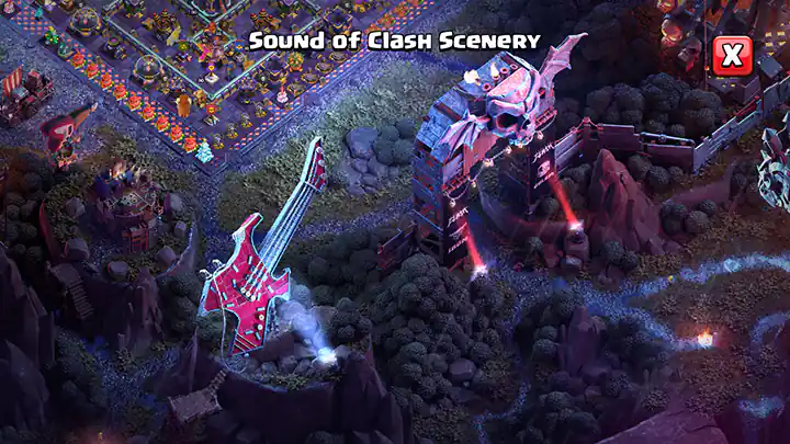 Sound of Clash Scenery 04 April Season 2026 - Clash of Clans