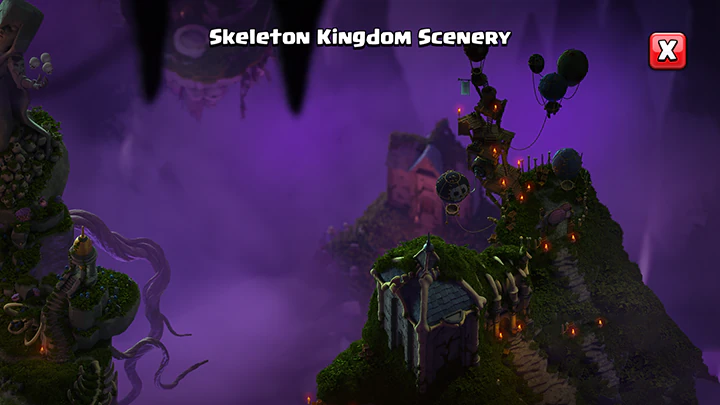 Skeleton Kingdom Scenery 07 - May 2026 - Clash of Clans