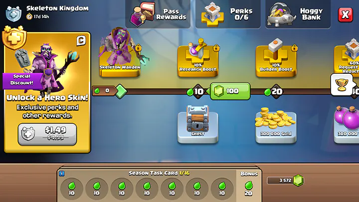 Skeleton Kingdom Season May 2026 starts in Clash of Clans