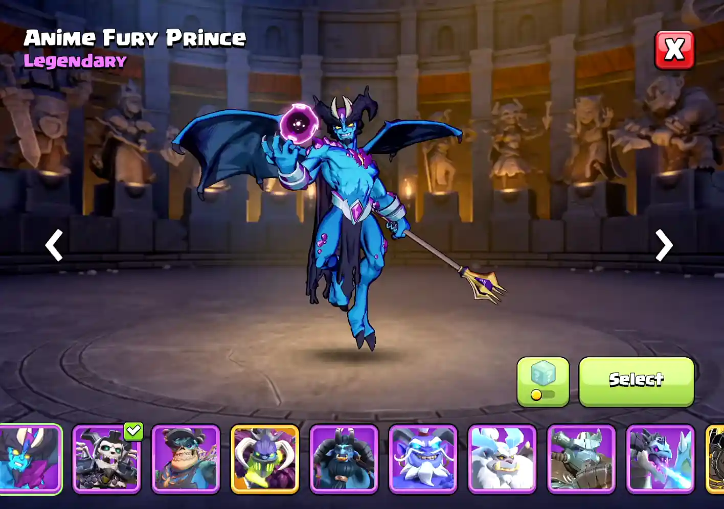 Anime Fury Prince - New Skin for Minion Prince in Anime Fury Season June 2026 Clash of Clans