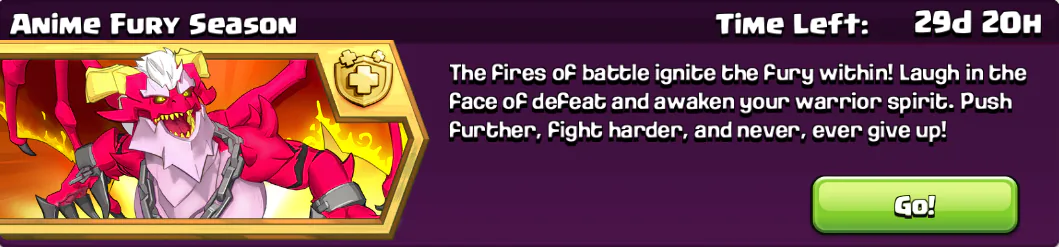 Anime Fury Season June 2026 Clash of Clans Starts in game