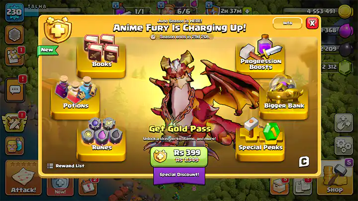Anime Fury Season June 2026 Clash of Clans Starts